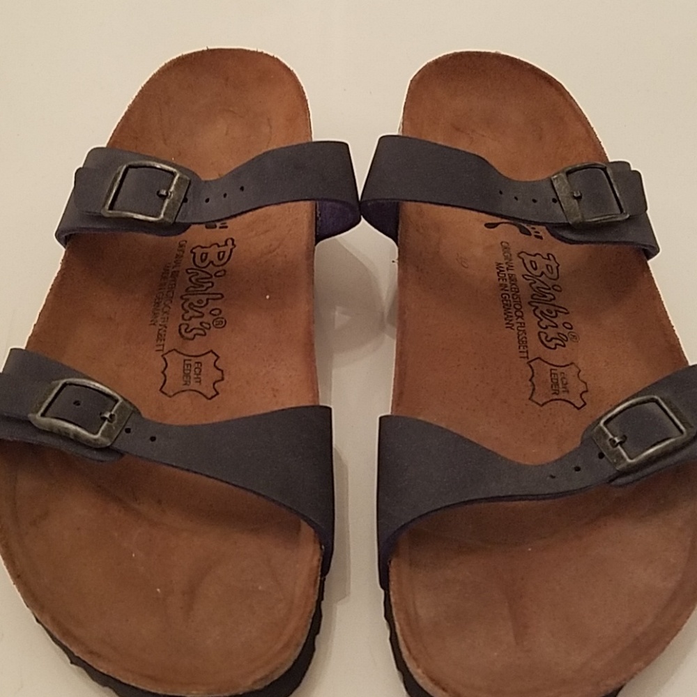Birkis Sandals L9 M7 Navy Blue